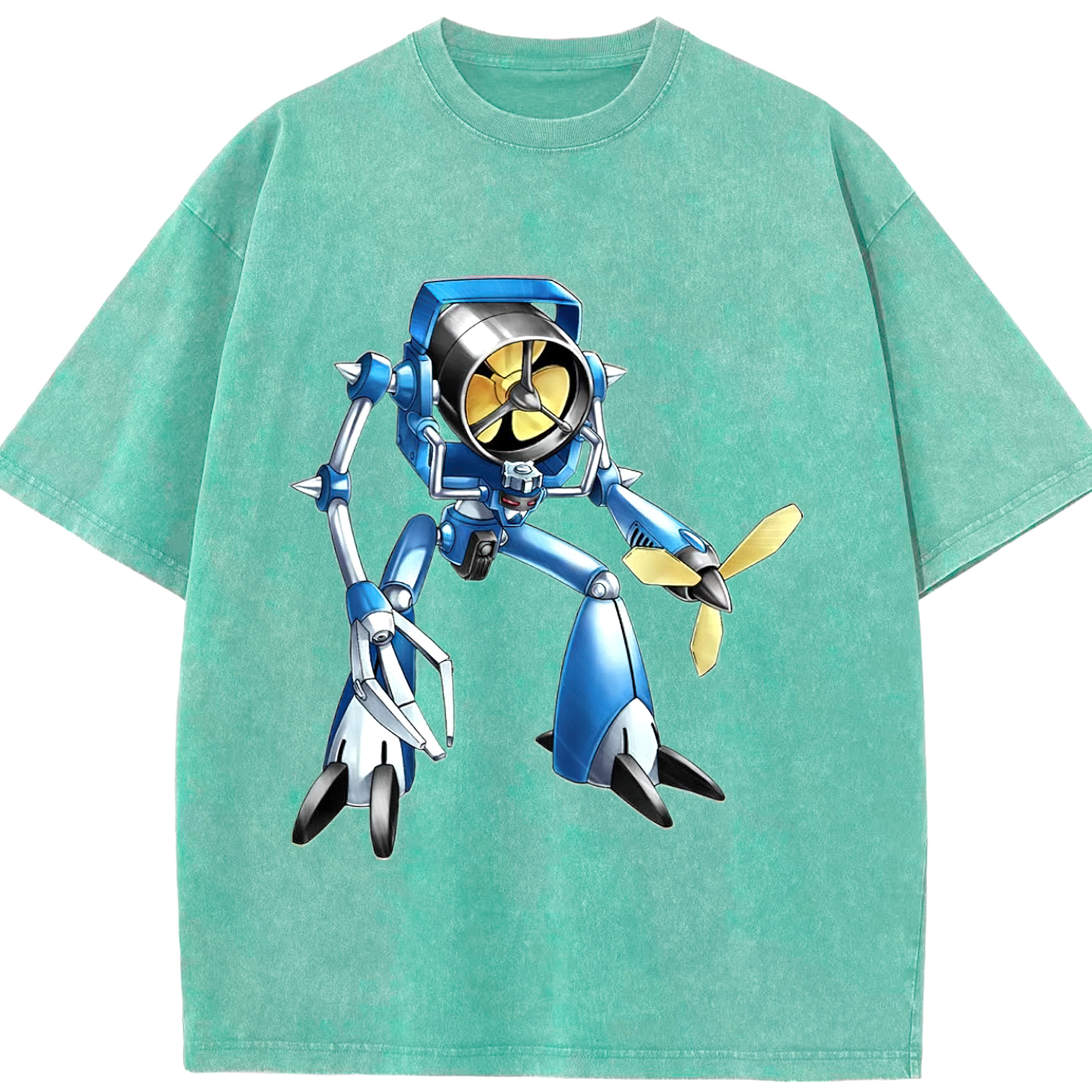 （画像用） 遊☆戯☆王 Yu-Gi-Oh! 綿100% ヴィンテージ風 半袖Tシャツ（フロントプリント）